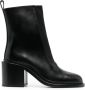 Jil Sander Ankle Boots Black Dames - Thumbnail 1