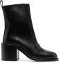 Jil Sander Ankle Boots Black Dames - Thumbnail 1