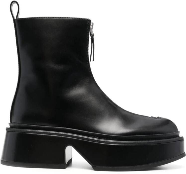 Jil Sander Ankle Boots Black Dames