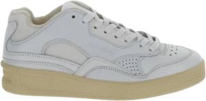 Jil Sander Basket Low Sneakers Wit Dames