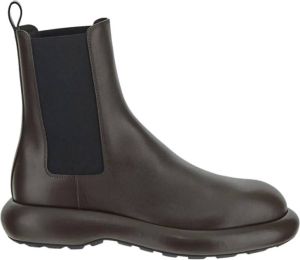 Jil Sander Chelsea Boots Bruin Heren