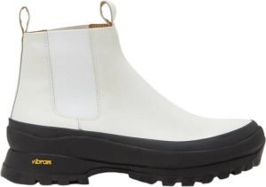 Jil Sander Enkel laarzen Wit Heren