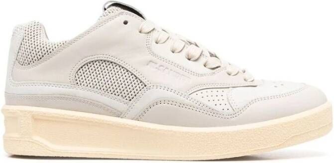 Jil Sander Gepanelde lage sneakers Gray Dames