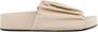 Jil Sander Sandalen met ruches van leer - Thumbnail 7