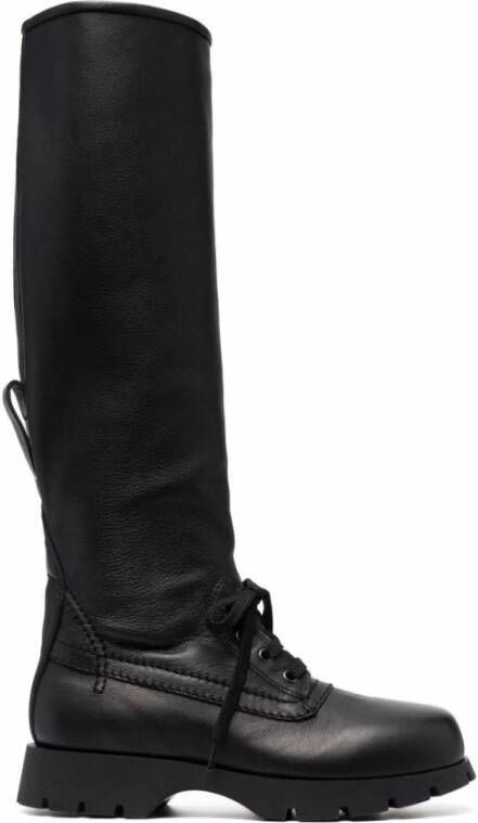 Jil Sander High Boots Black Dames