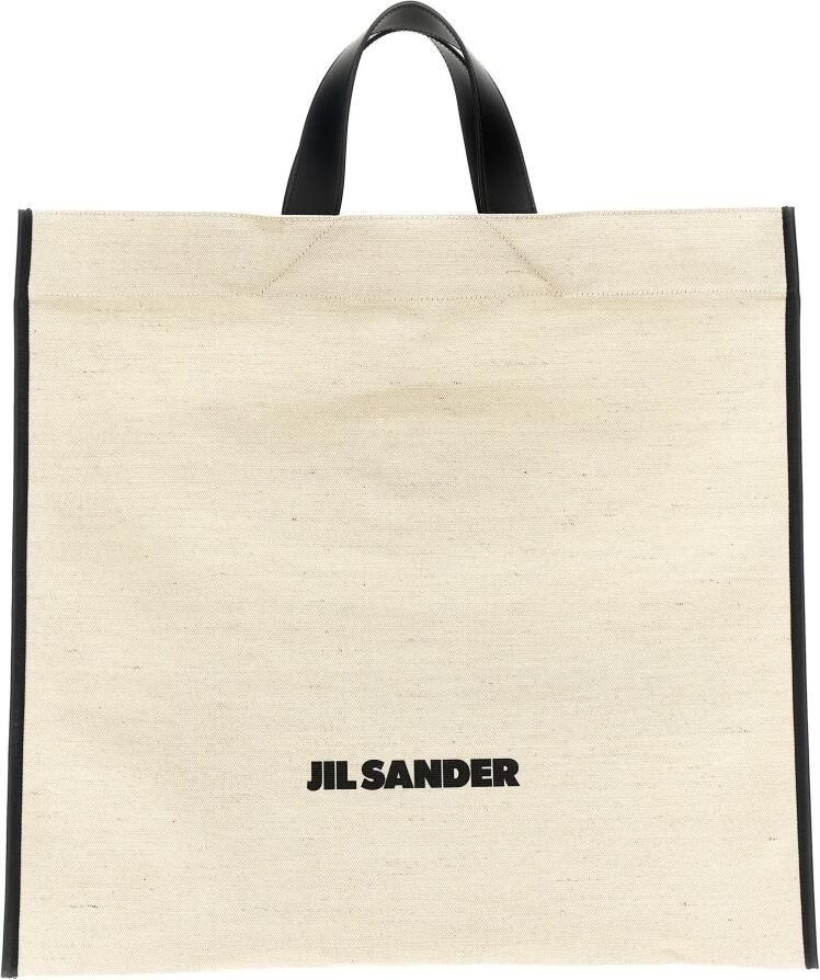 Jil Sander Border Book Tote Square