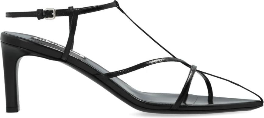 Jil Sander Cage Sandalen met Middelhoge Hak