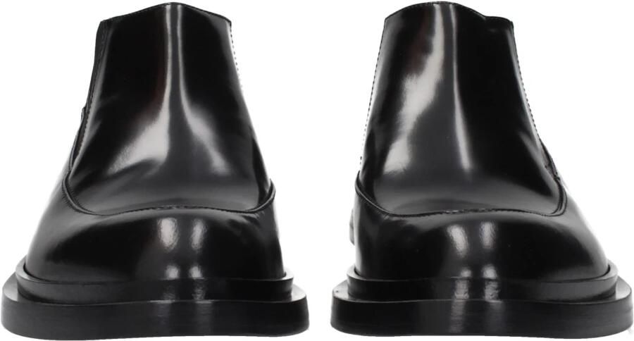Jil Sander Zwarte leren enkellaars Black Dames - Foto 2