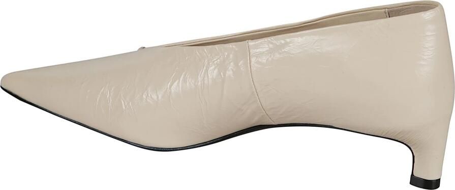 Jil Sander Crinkled Patent Leather Pumps - Foto 2