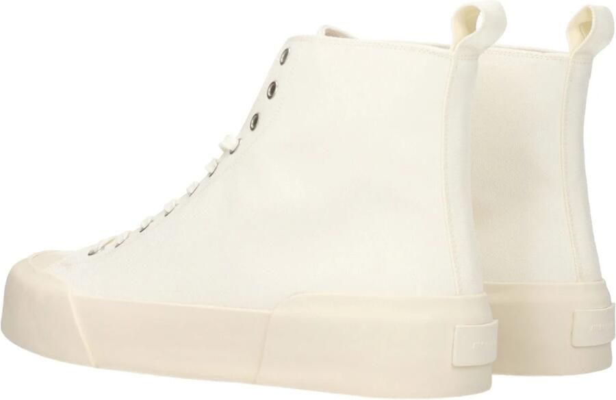Jil Sander Canvas High Top Sneakers Beige Heren - Foto 3