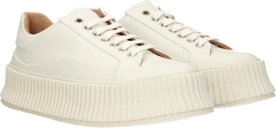 Jil Sander Fabric Platform Sneakers - Foto 3