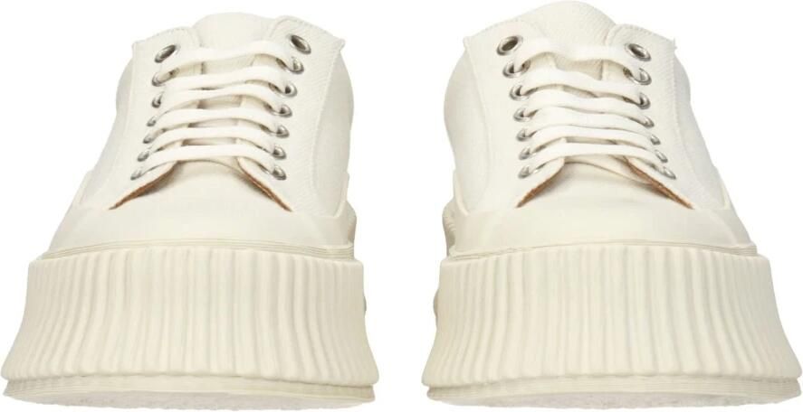 Jil Sander Fabric Platform Sneakers - Foto 2