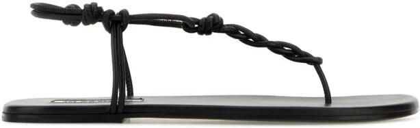 Jil Sander Knotted-strap Flat Sandal