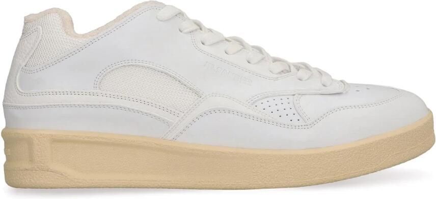 Jil Sander Lage Sneakers met Panelen