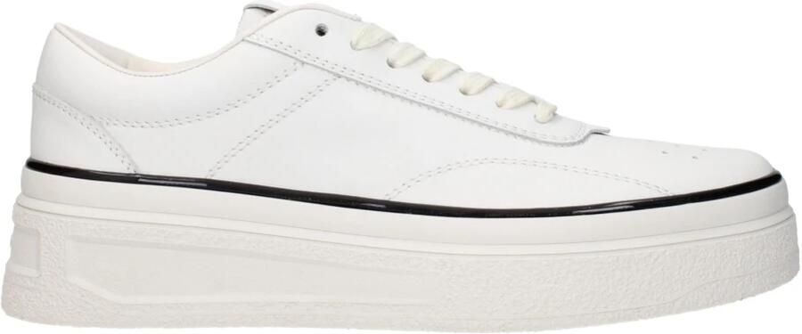 Jil Sander Witte Sneakers voor een stijlvolle look White Dames