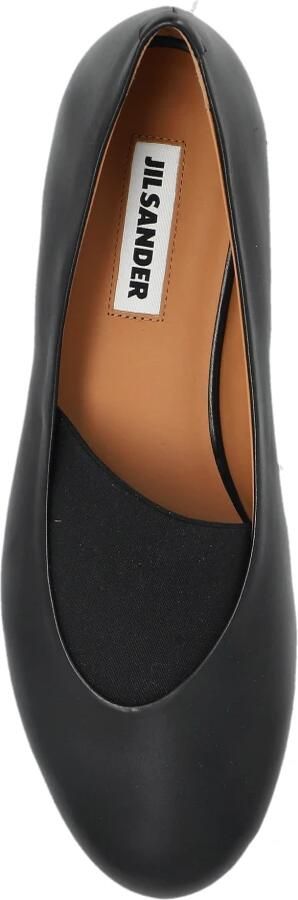 Jil Sander Leren Ballerina's - Foto 2