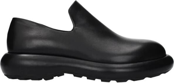 Jil Sander Leren Instaploafers