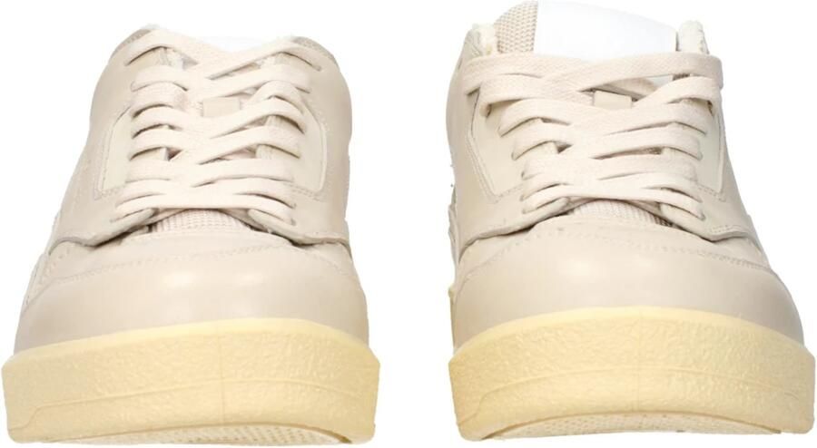 Jil Sander Lage leren en mesh sneakers - Foto 2