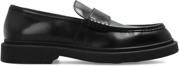 Jil Sander Leren Loafers