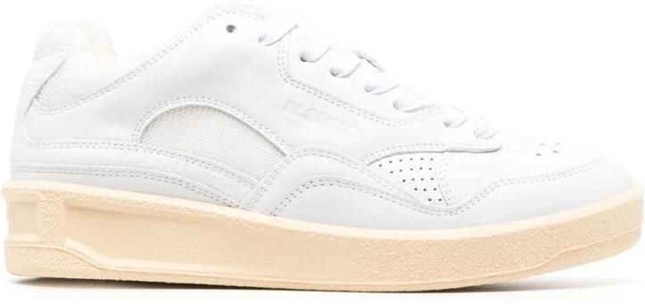 Jil Sander Leren Low-Top Sneakers