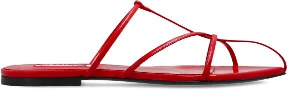 Jil Sander Leren Muiltjes