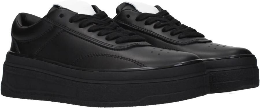 Jil Sander Leren Platform Sneakers - Foto 4