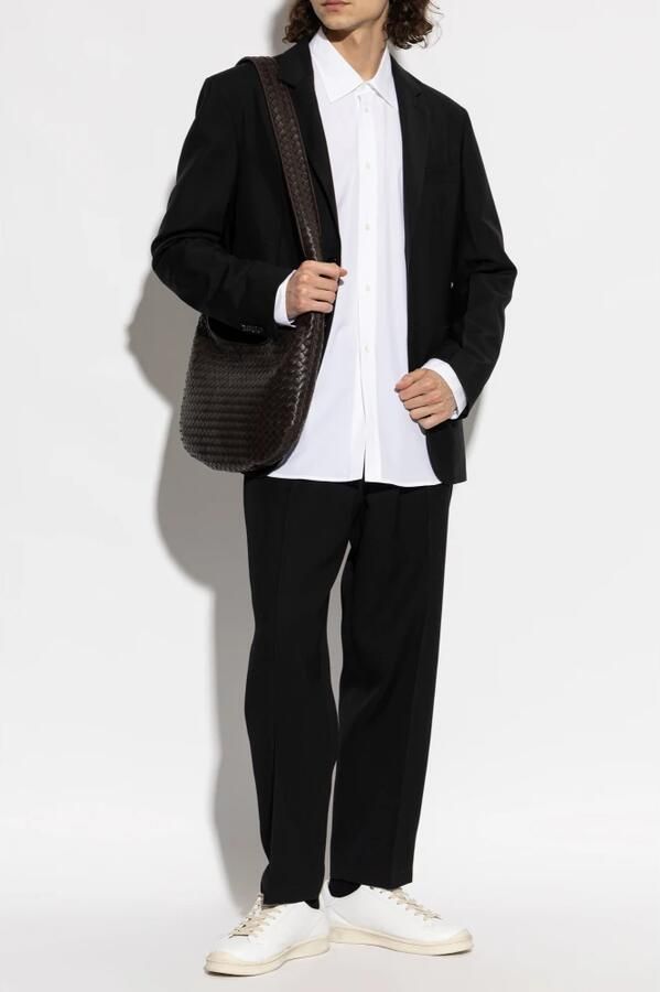 Jil Sander Leren Sportsneakers - Foto 8