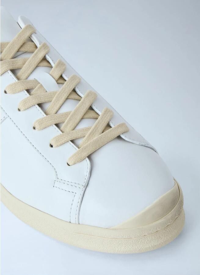 Jil Sander Leren Sportsneakers - Foto 2