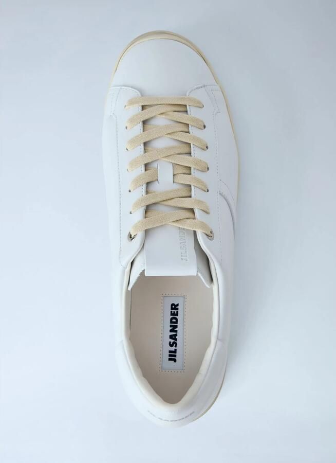 Jil Sander Leren Sportsneakers - Foto 6
