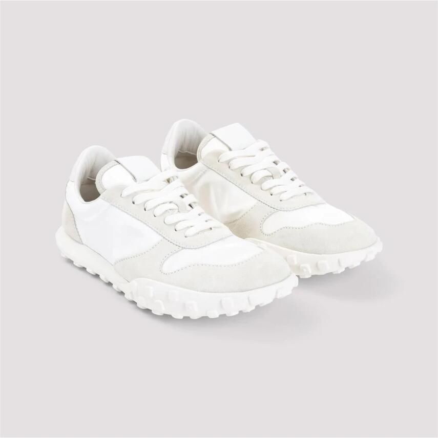 Jil Sander Low-Top Sneakers van gemengd materiaal - Foto 3