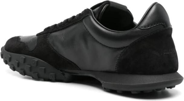 Jil Sander Leren lage sneakers