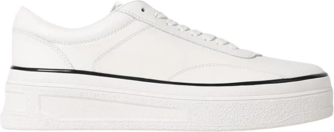Jil Sander Platform Leren Sneakers - Foto 2