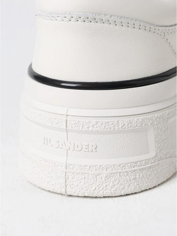 Jil Sander Platform Leren Sneakers