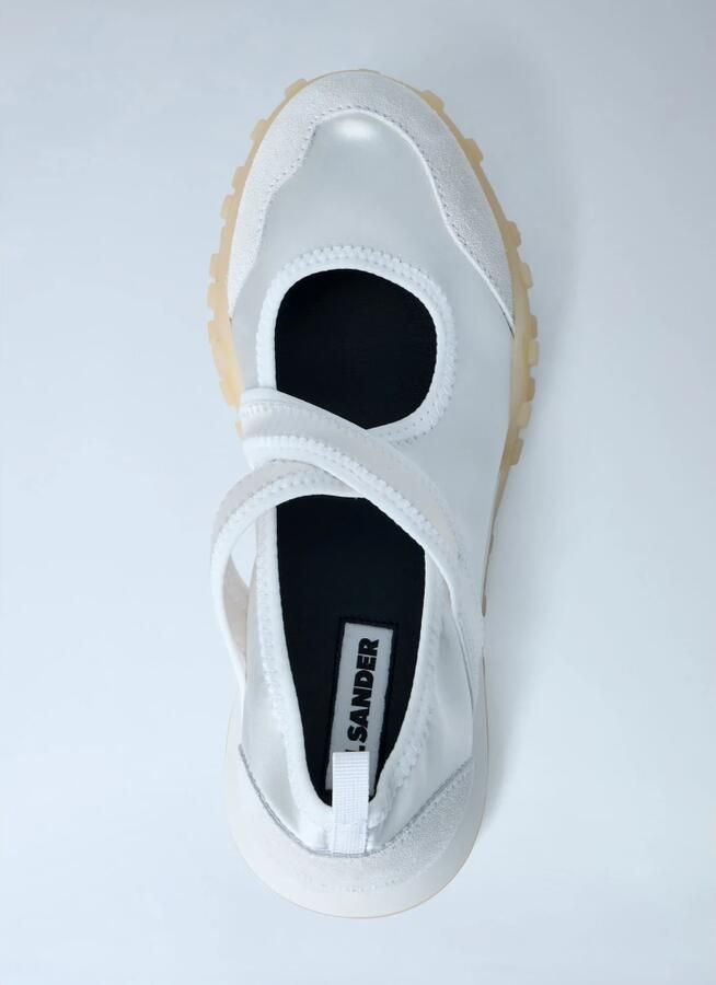 Jil Sander Satijnen Slip-On Schoenen met Bandjes - Foto 2