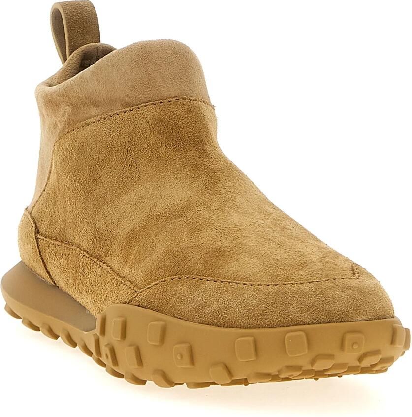 Jil Sander Boots Italian Suede Sneakers in bruin - Foto 2