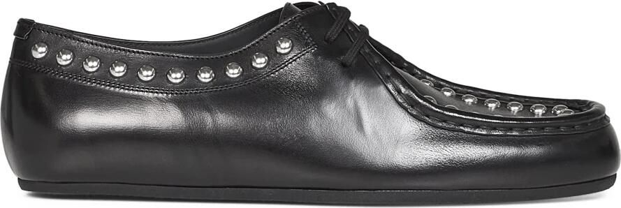 Jil Sander Studded Leather Ballet Flat