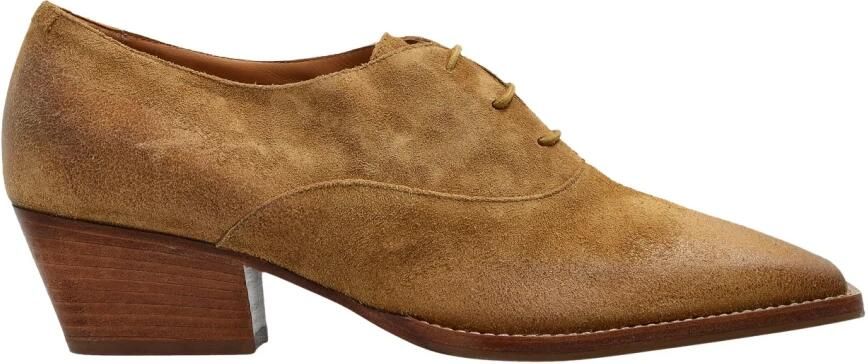 Jil Sander Suède Schoenen met Hak 'Becky'