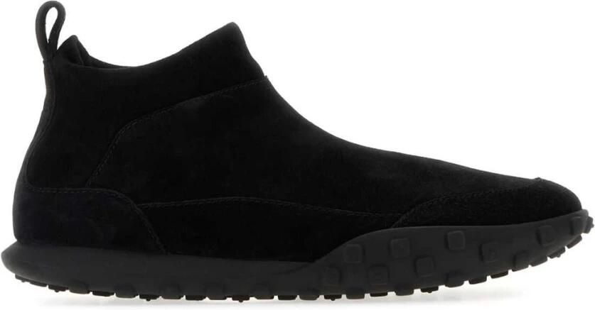Jil Sander Suede Slip-On Sneakers