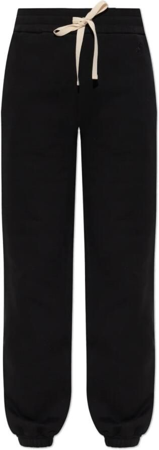 Jil Sander Sweatpants met Geribbelde Boorden