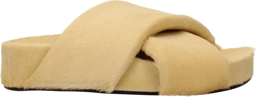 Jil Sander Horsehair Slippers - Foto 2