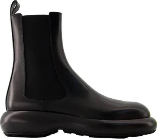 Jil Sander Leather boots Black Dames