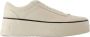 Jil Sander Leather sneakers White Dames - Thumbnail 1