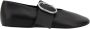 Jil Sander Leren Ballerina`s - Thumbnail 1