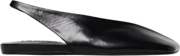 Jil Sander Leren Ballerina`s