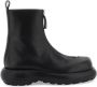 Jil Sander Leren Enkellaarzen met Ritssluiting Black Dames - Thumbnail 1