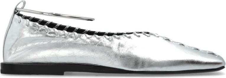 Jil Sander Leren schoenen