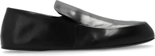 Jil Sander Leren schoenen Black Dames