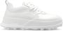 Jil Sander Leren Sneakers Porselein White Dames - Thumbnail 2