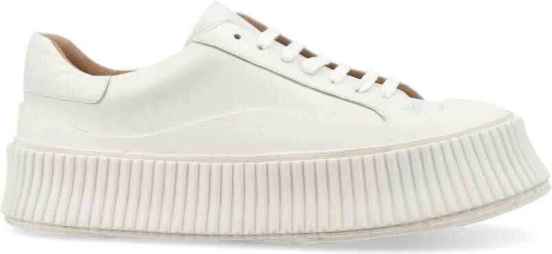 Jil Sander Luxe Leren Sneakers