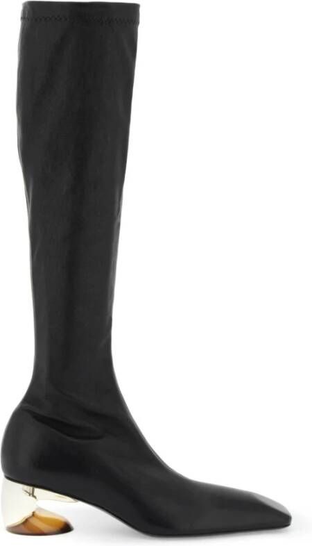 Jil Sander Over-knee Boots Black Dames